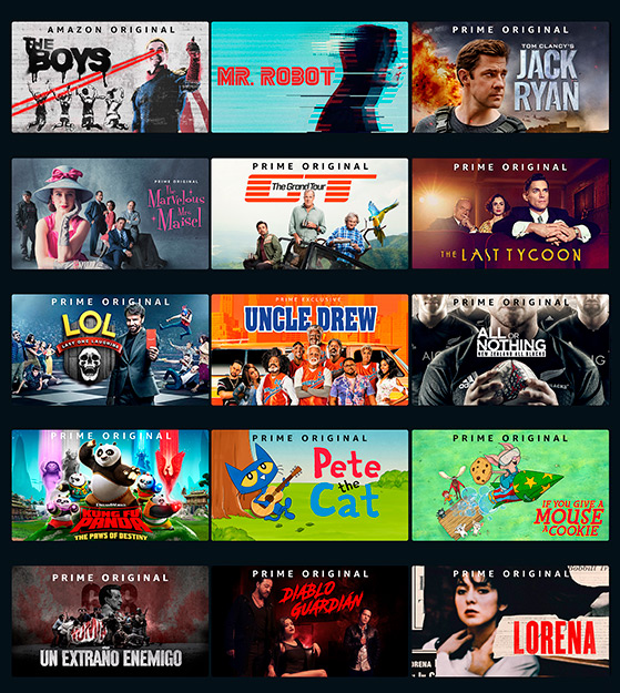 Programacion prime video online